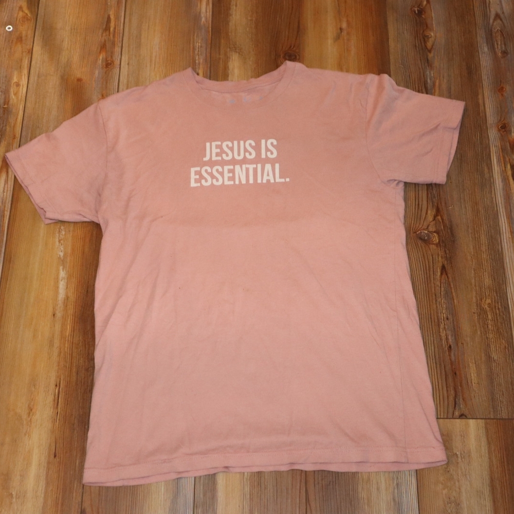 Men's Pink Graphic T-Shirt
